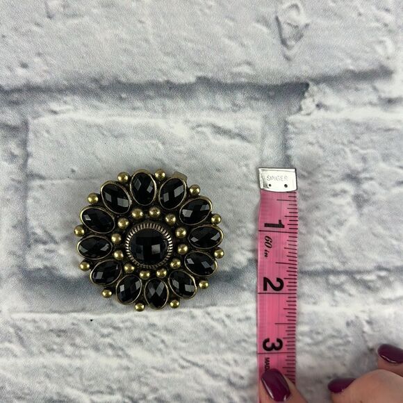 Premier Designs Antique Gold Necklace with Magnetic Statement Pieces Bundle - Picture 14 of 16